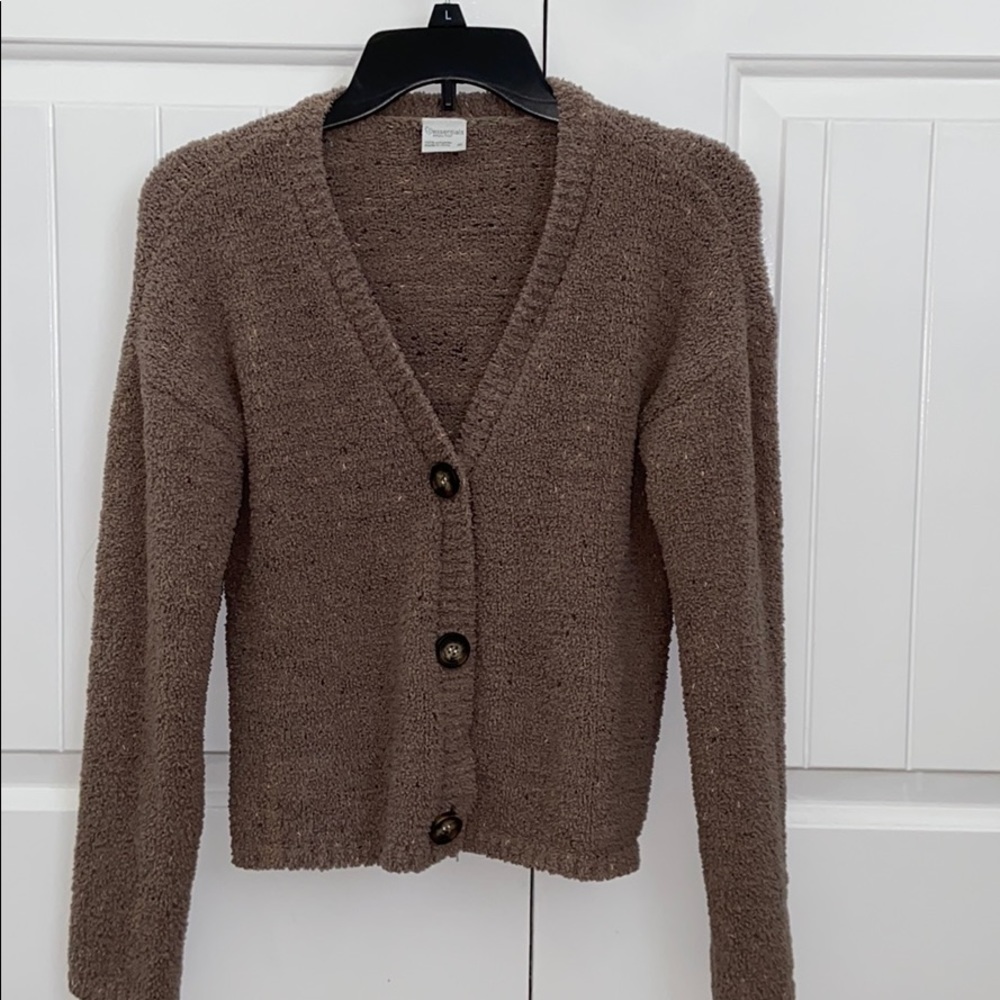 Fuzzy Cardigan